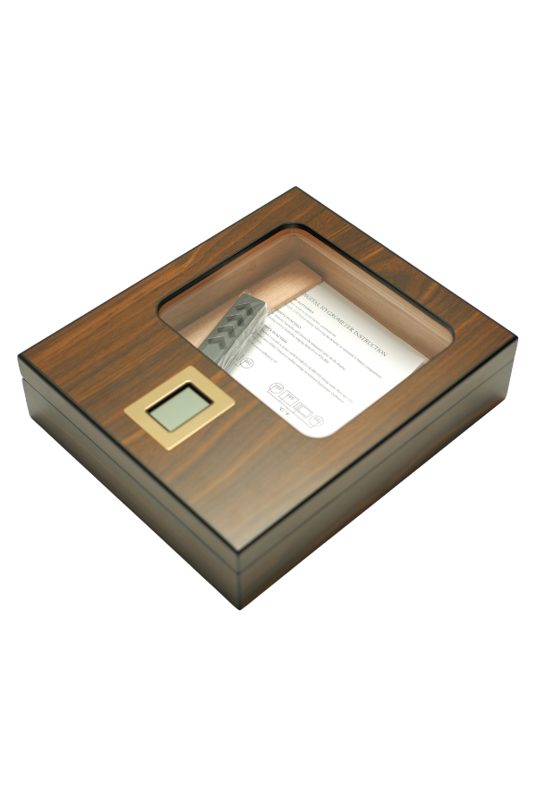 PremiumQuality San Telmo Kahverengi Sedir Humidor Puro Kutusu