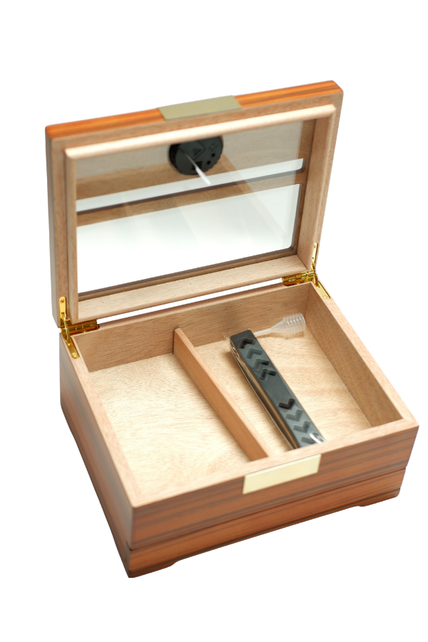 PremiumQuality Quito Kahverengi Sedir Humidor Puro Kutusu