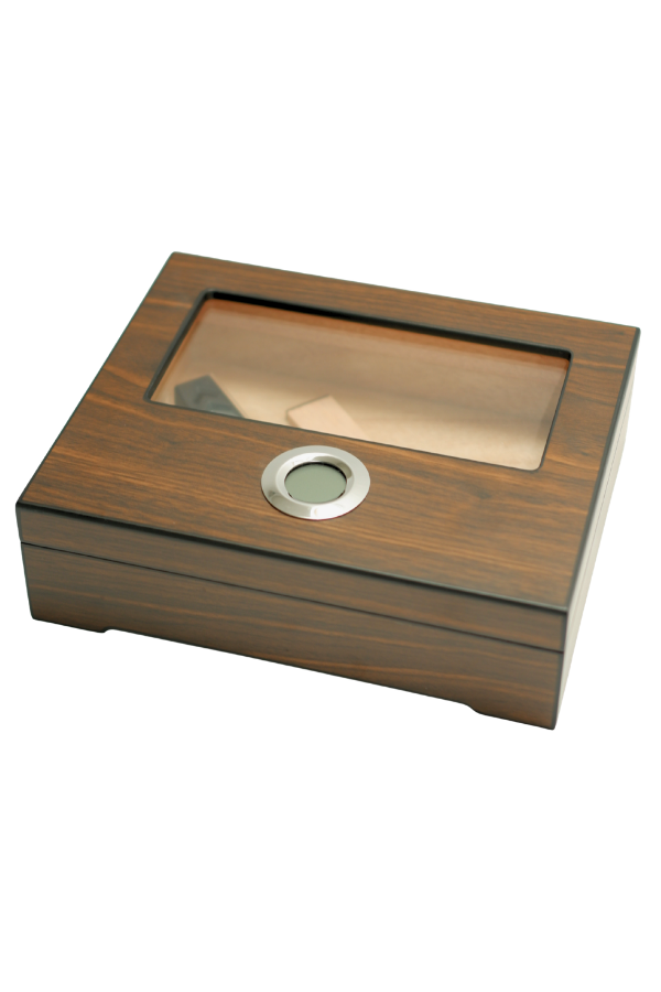 PremiumQuality Brasilia Kahverengi Sedir Humidor Puro Kutusu