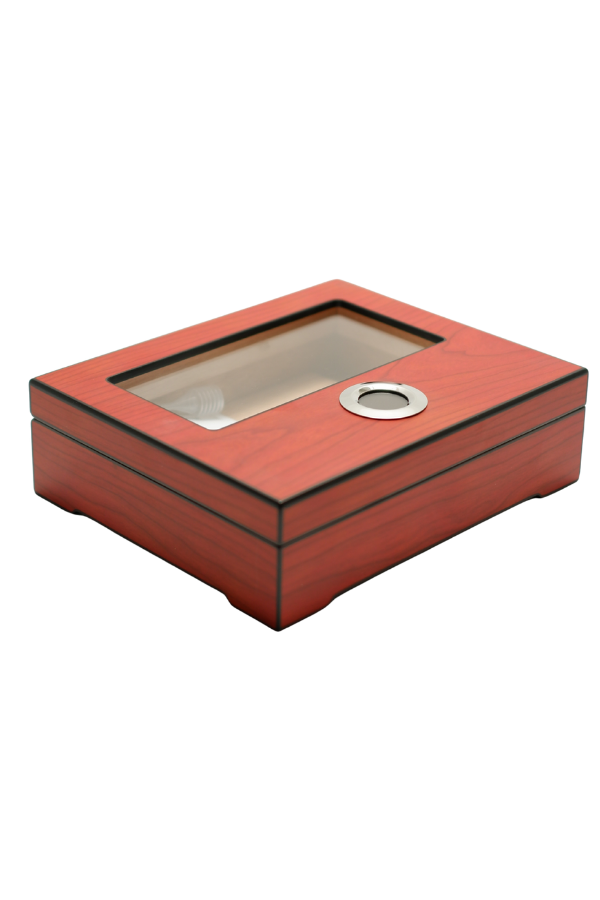 PremiumQuality Cusco Kırmızı Sedir Humidor Puro Kutusu