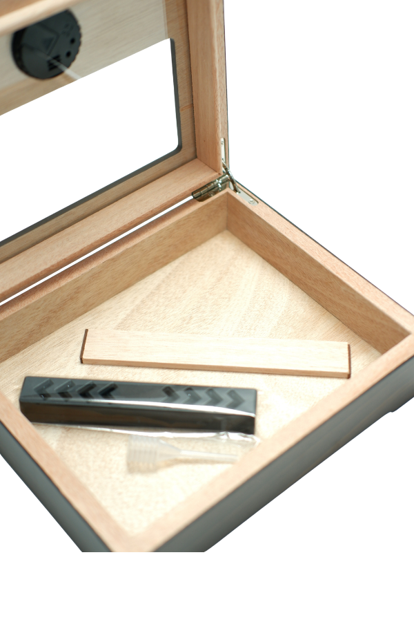 PremiumQuality Brasilia Kahverengi Sedir Humidor Puro Kutusu
