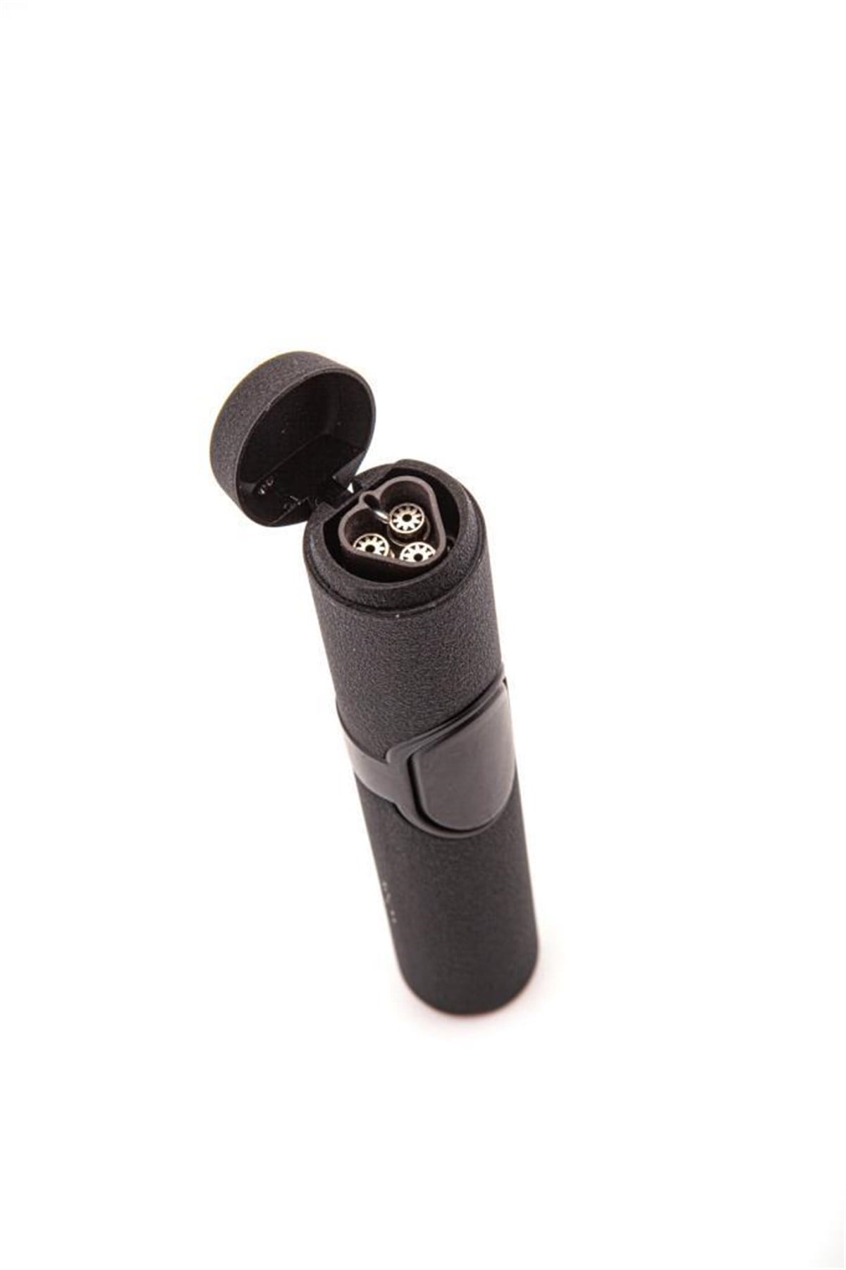 Cohiba Üç Torch Pürmüz Mat Siyah Masa Tipi Puro Çakmağı