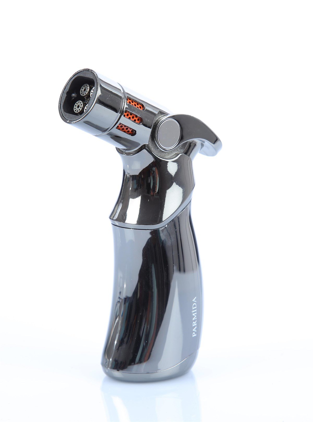 Parmida Dört Torch Pürmüz Gunmetal Masa Tipi Puro Çakmağı