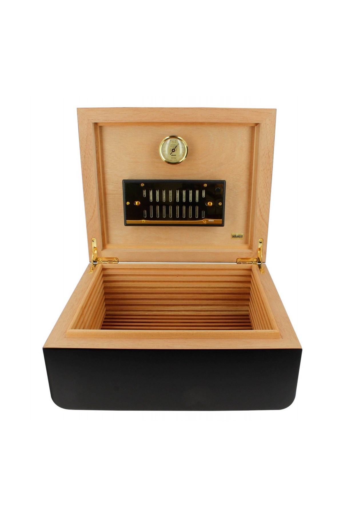 Adorini Carrara Siyah Humidor  Puro Kutusu