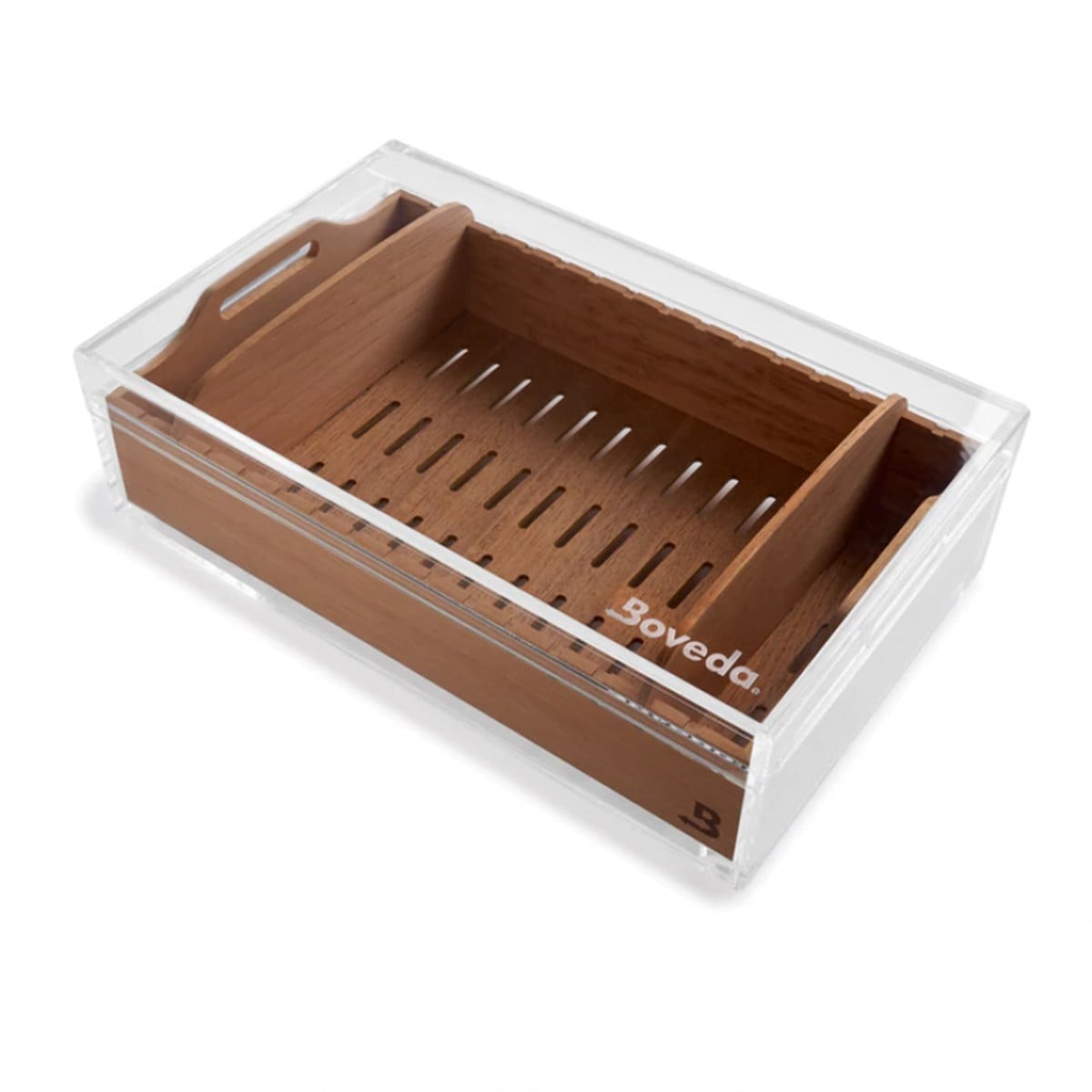 Boveda Medium Akrilik Humidor Puro Kutusu