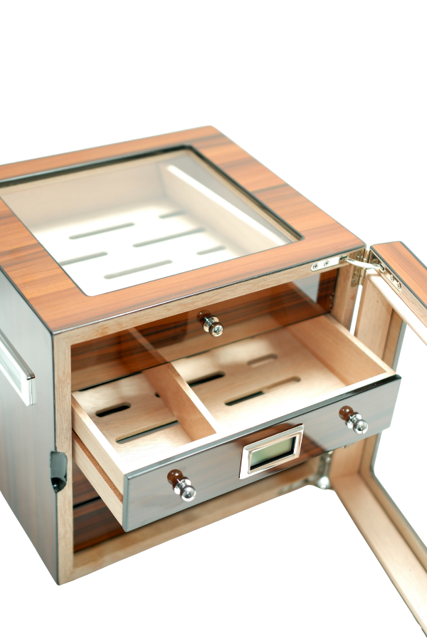PremiumQuality Recoleta Kahverengi Humidor Puro Kutusu