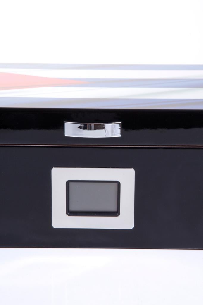 PremiumQuality Cuban Flag Sedir Humidor Puro Kutusu