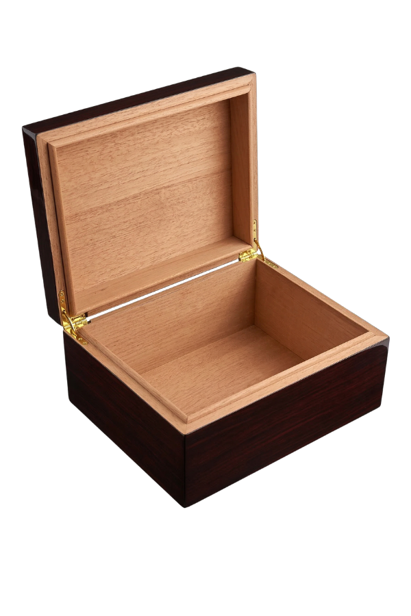 PremiumQuality Fortaleza Kahverengi Sedir Humidor Puro Kutusu