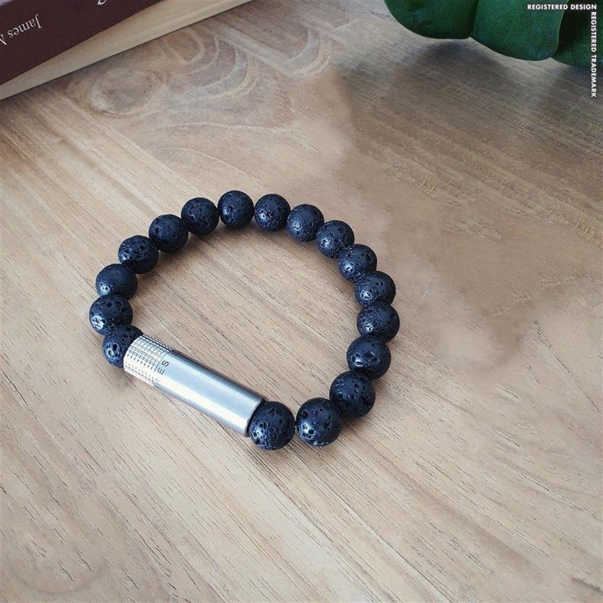 Les Fines Lames Punch Bileklik Steel Lav - S
