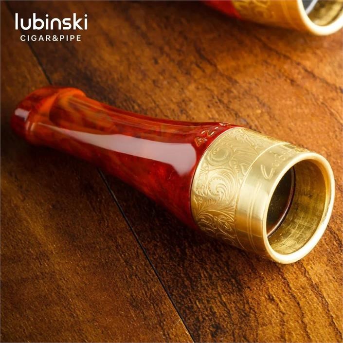 Lubinski 4lü 4 Boy Puro Ağızlığı Kahve-Gold (42-57 Ring)