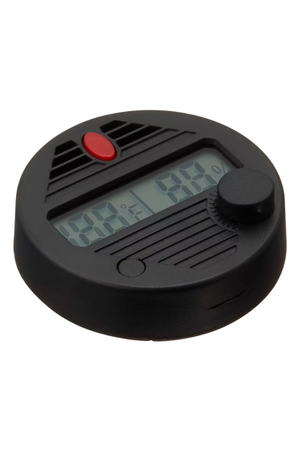 Hygroset Siyah Dijital Higrometre Nemölçer