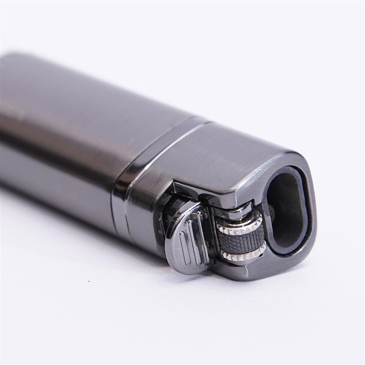 Parmida İki Torch Pürmüz Gunmetal Puro Çakmağı