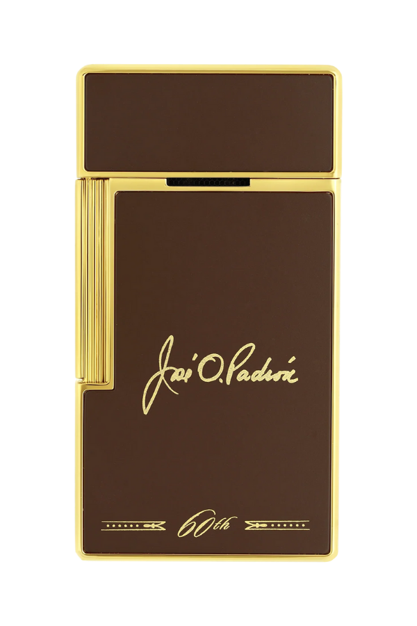 S.T. Dupont Lacquered Biggy Padron Kahverengi Puro Çakmağı 25014