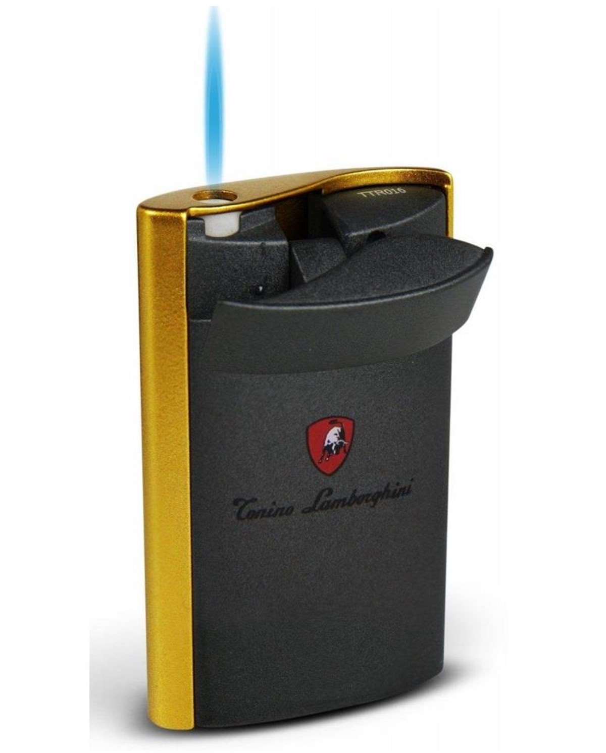 Tonino Lamborghini Tek Torch Pürmüz Altın-Gunmetal Puro Çakmağı