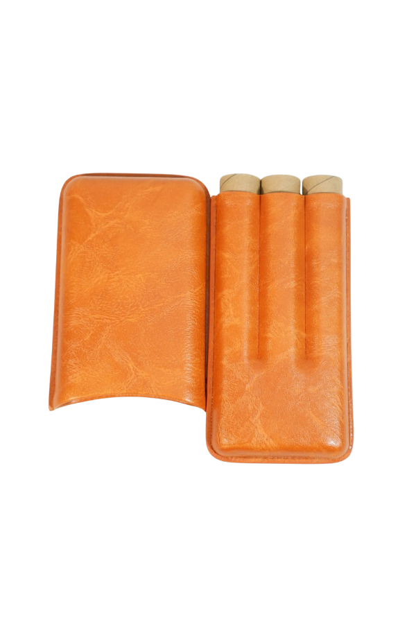 Cohiba Taba Üçlü Deri Puro Kılıfı