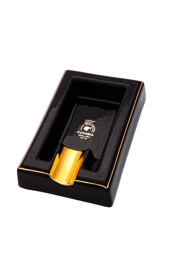 Cohiba 55. Yıl Siyah Tekli Porselen Puro Küllüğü
