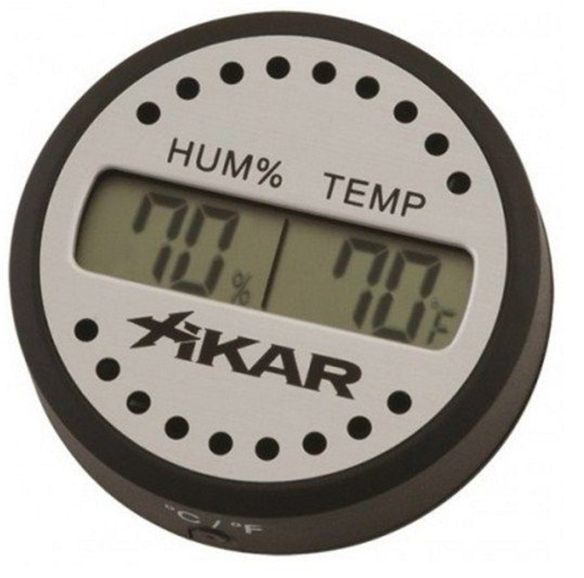 TR670,Xikar PuroTemp Round Higrometre Nem Ölçer