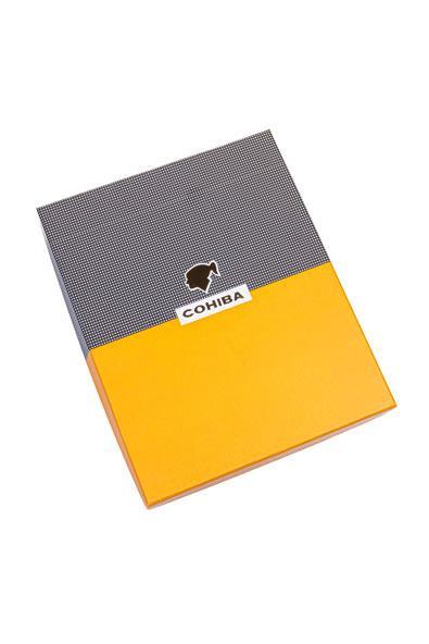 Cohiba Çakmak Kesici Puro Tutucu Masa Küllük Karbon Desenli Dörtlü Puro Seti