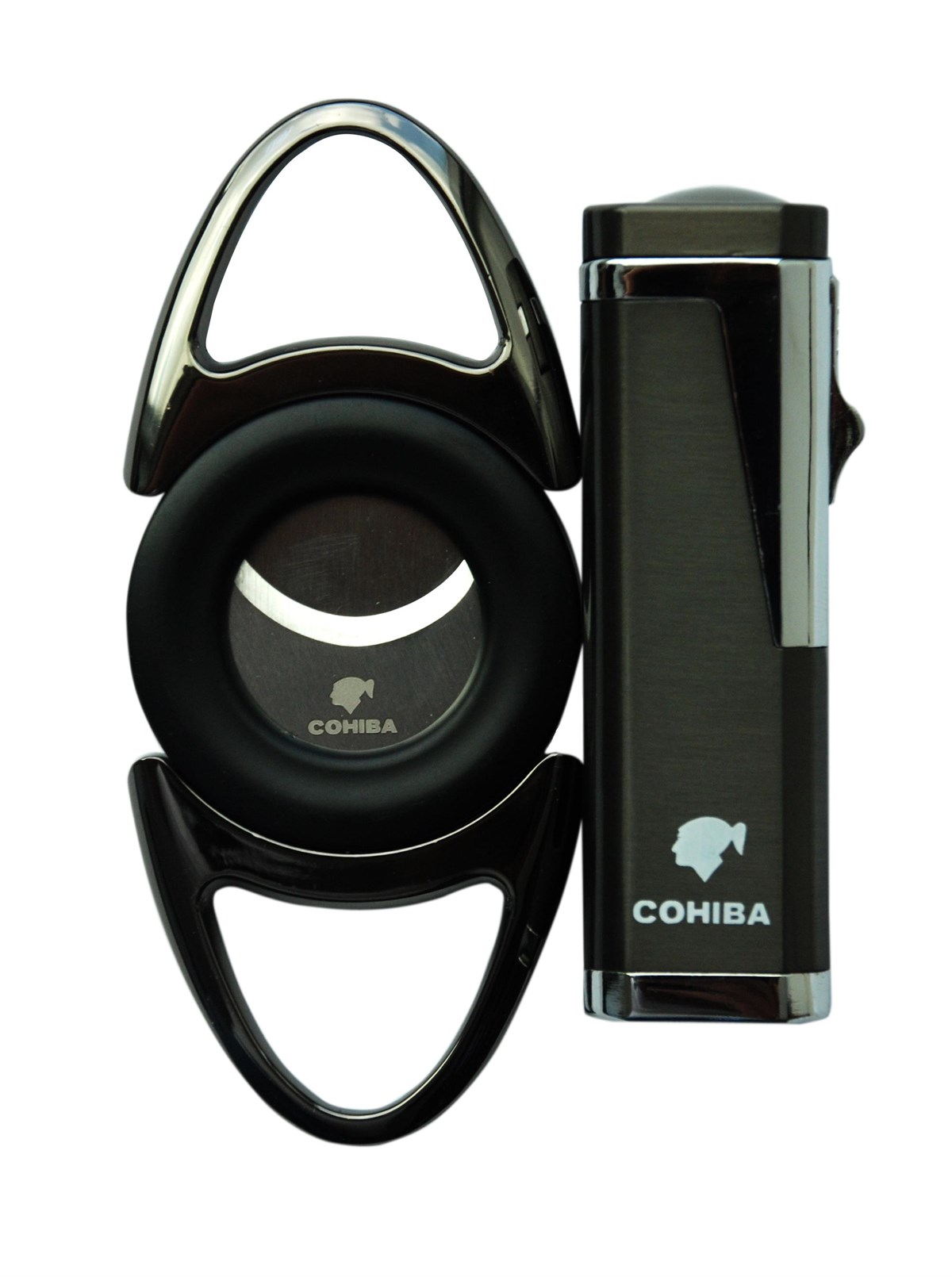 Cohiba Çakmak Kesici 2li Puro Seti