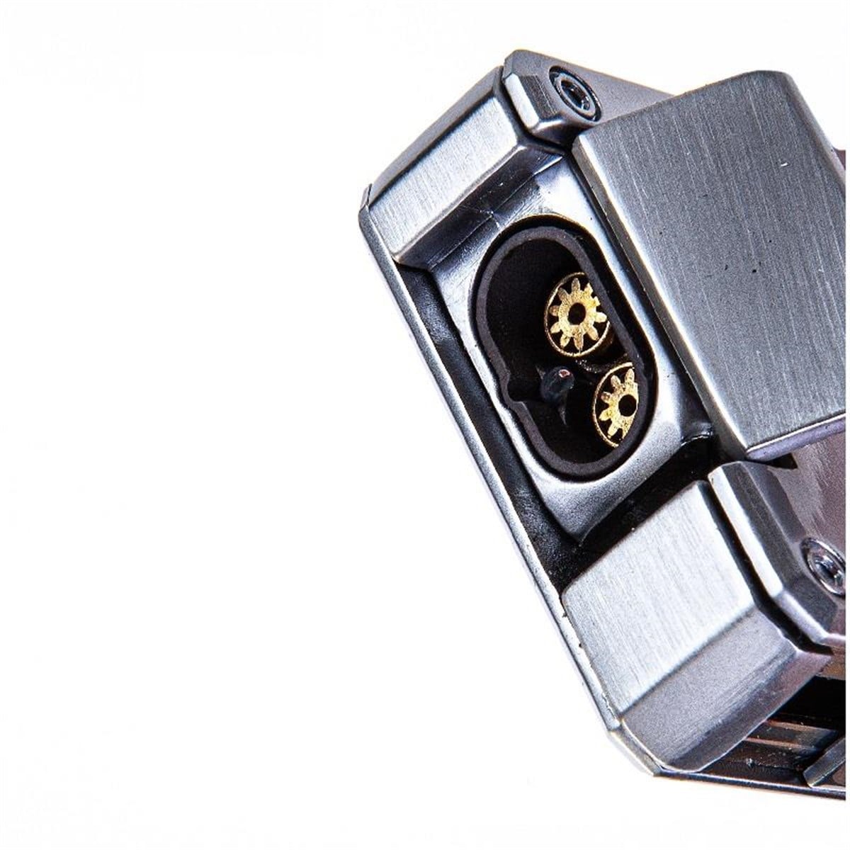 Cohiba Gümüş-Gunmetal İkili Çakmak Kesici Puro Set