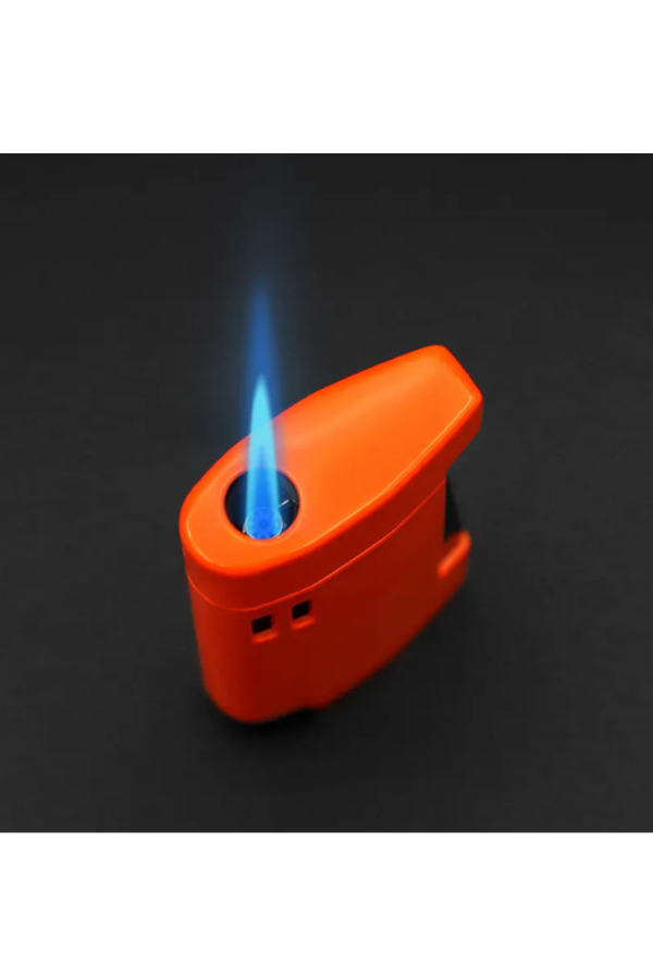 Guevara Çakmak Kesici Turuncu-Siyah İkili Puro Seti