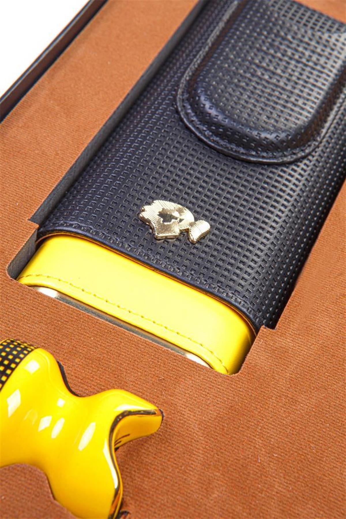 Cohiba Çakmak Kılıf Küllük Sehpa Dörtlü Puro Seti