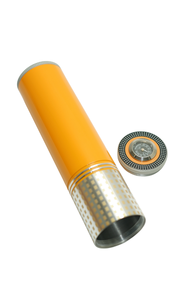 Cohiba Sarı Büyük Metal Puro Tüpü