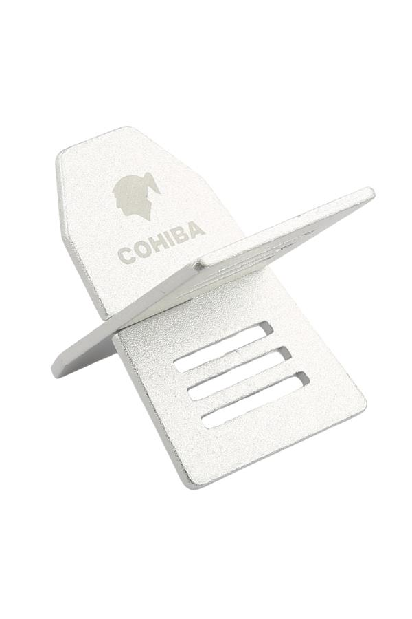 TR7372,Cohiba Gümüş Puro Tutucu Metal Sehpa