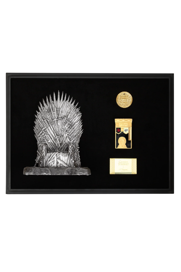 S.T. Dupont Game Of Thrones Le Grand Çakmak - Taht - Hatıra Parası Premium Set C23087