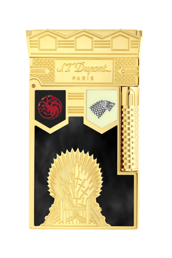 S.T. Dupont Game Of Thrones Le Grand Çakmak - Taht - Hatıra Parası Premium Set C23087