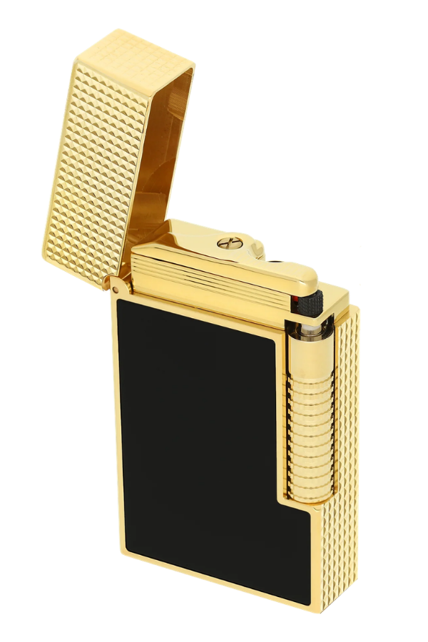 S.T. Dupont Le Grand Siyah Gold Puro Çakmağı 23790CL