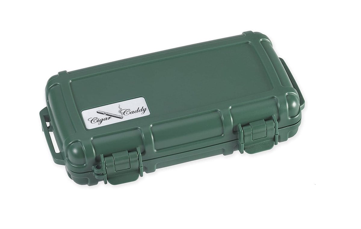 Cigar Caddy 5li Seyahat Humidor Puro Kutusu