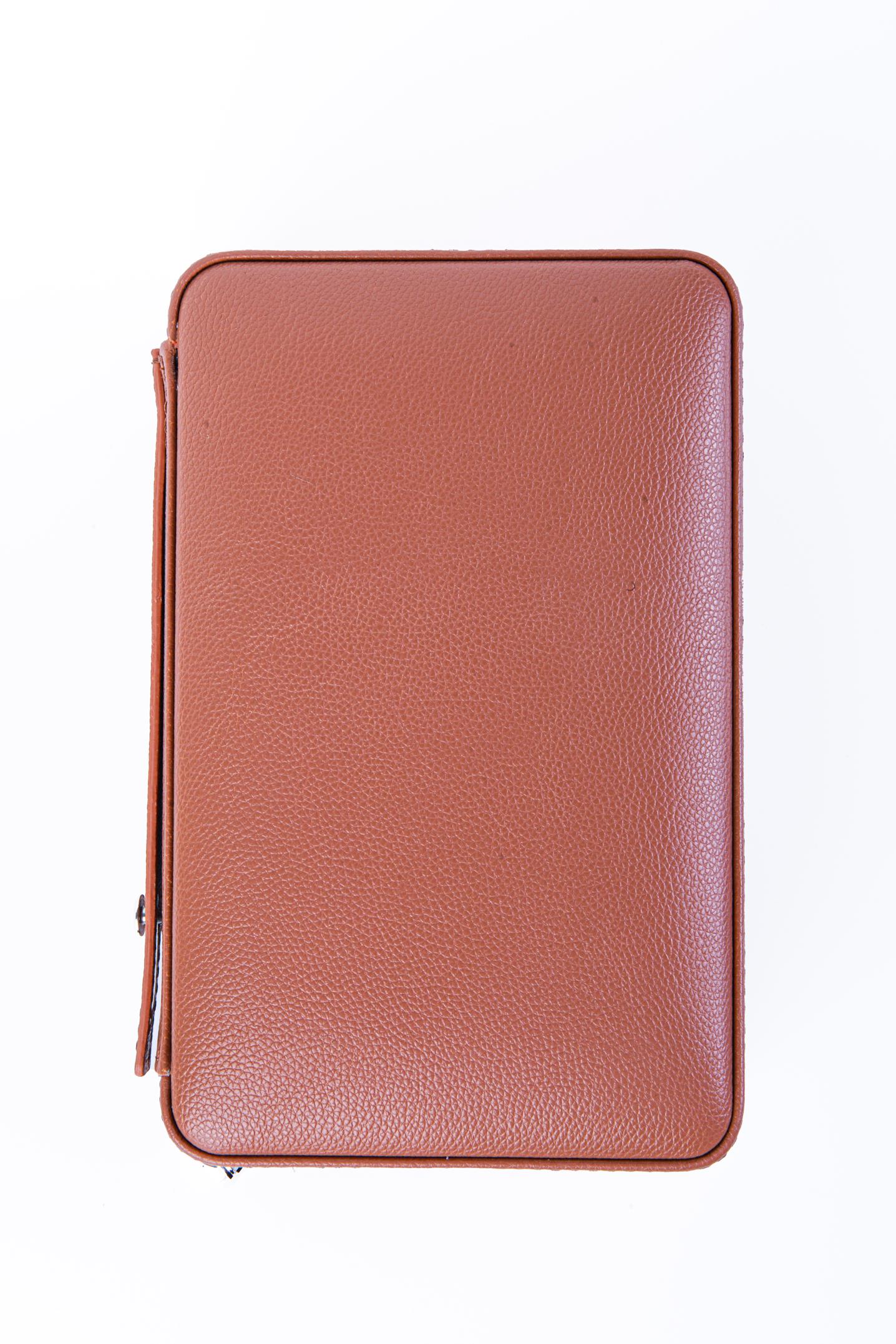 Cohiba Taba Çakmak Kesicili Deri Puro Taşıma Çantası & Seyahat Humidoru