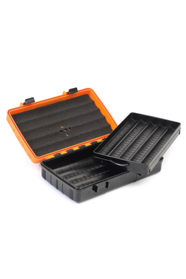 Conquistador Sarı Siyah 10 Kapasite Seyahat Humidor Puro Kutusu