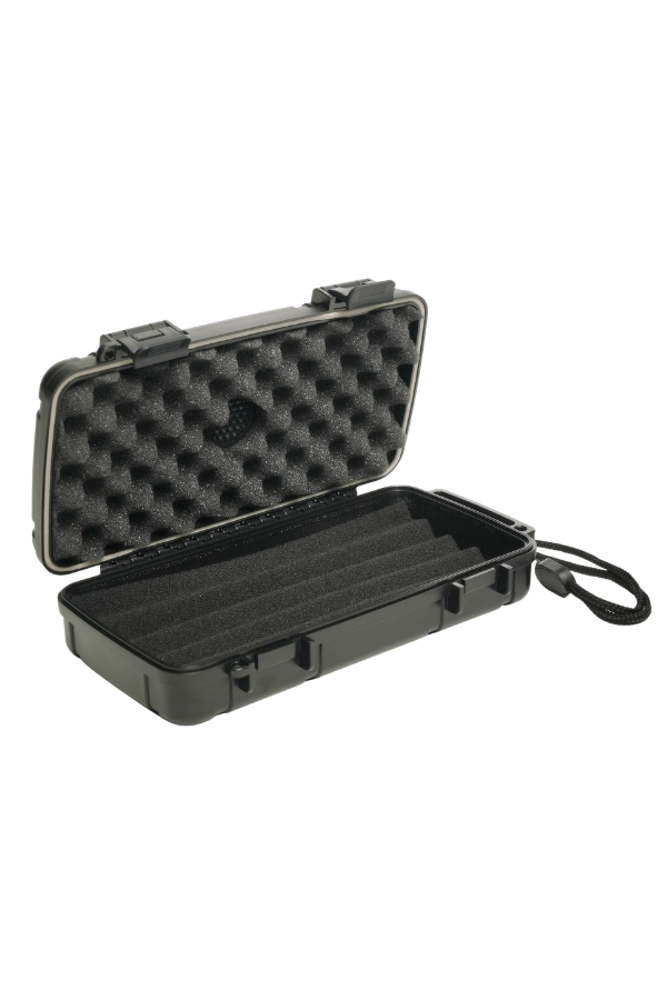 Firebird Seyahat Tipi 5 Siyah Humidor Puro Kutusu