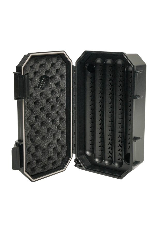 Firebird Seyahat Tipi 10 Siyah Kordonlu Humidor Puro Kutusu