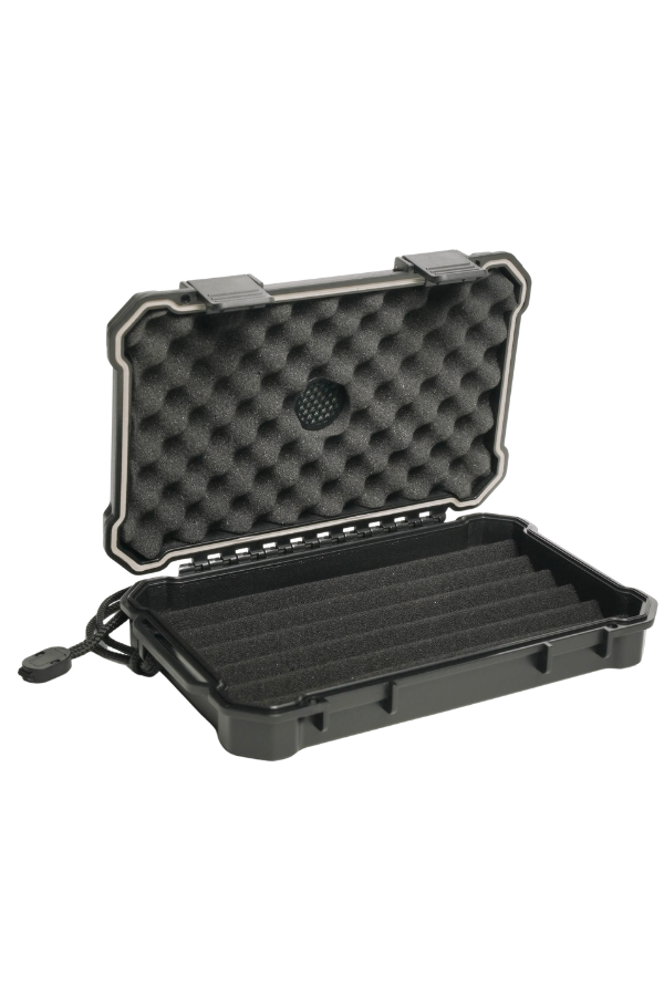 Firebird Seyahat Tipi 5 Siyah Humidor Puro Kutusu