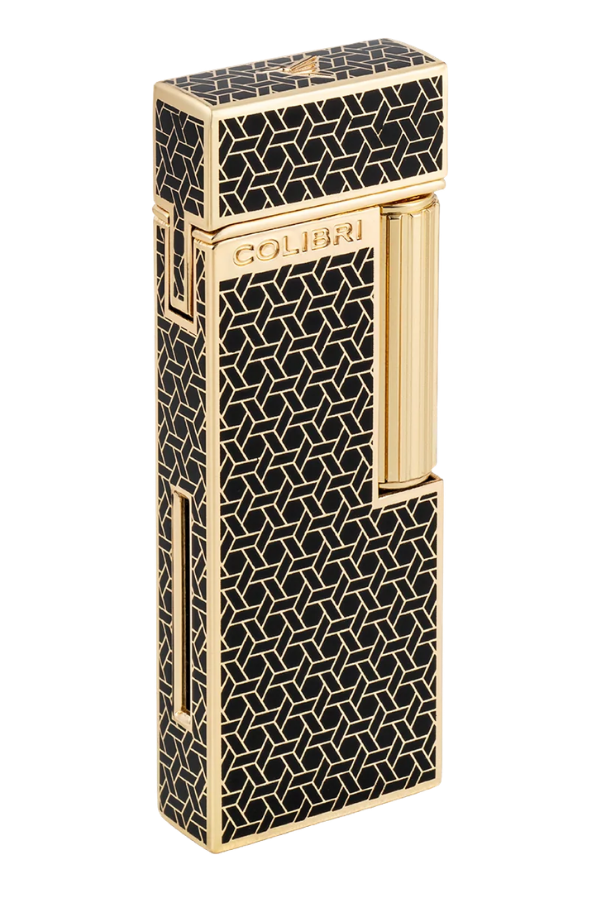 Colibri Continental Soft Flame Gold Desenli Çakmak