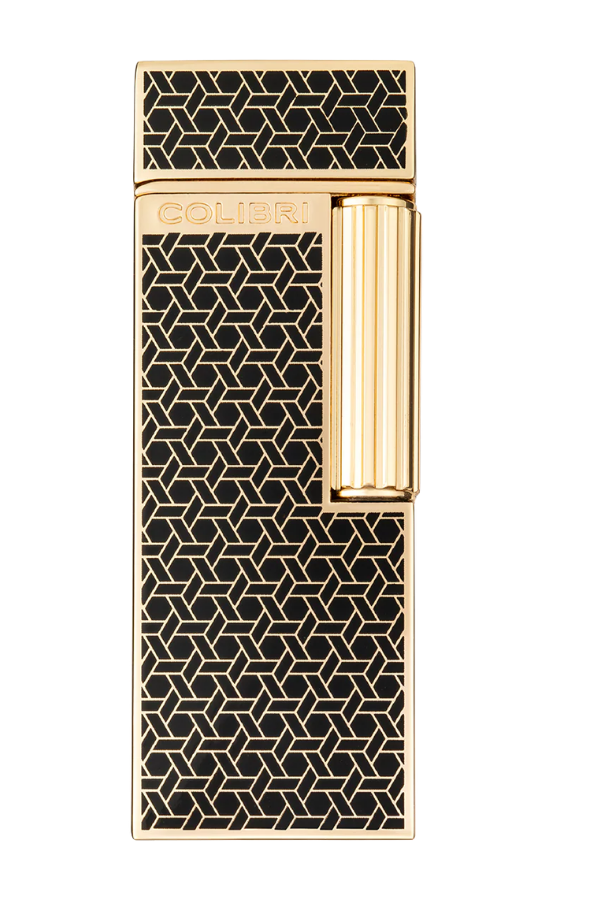 Colibri Continental Soft Flame Gold Desenli Çakmak