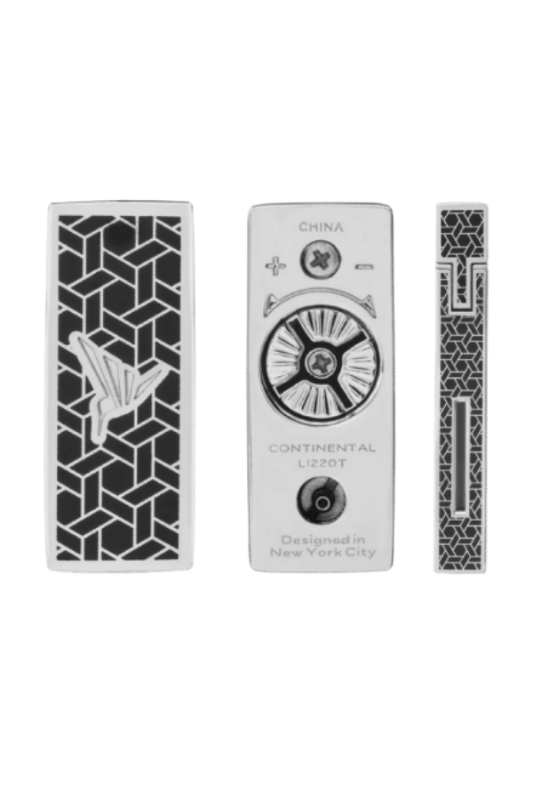 Colibri Continental Soft Flame Krom Desenli Çakmak