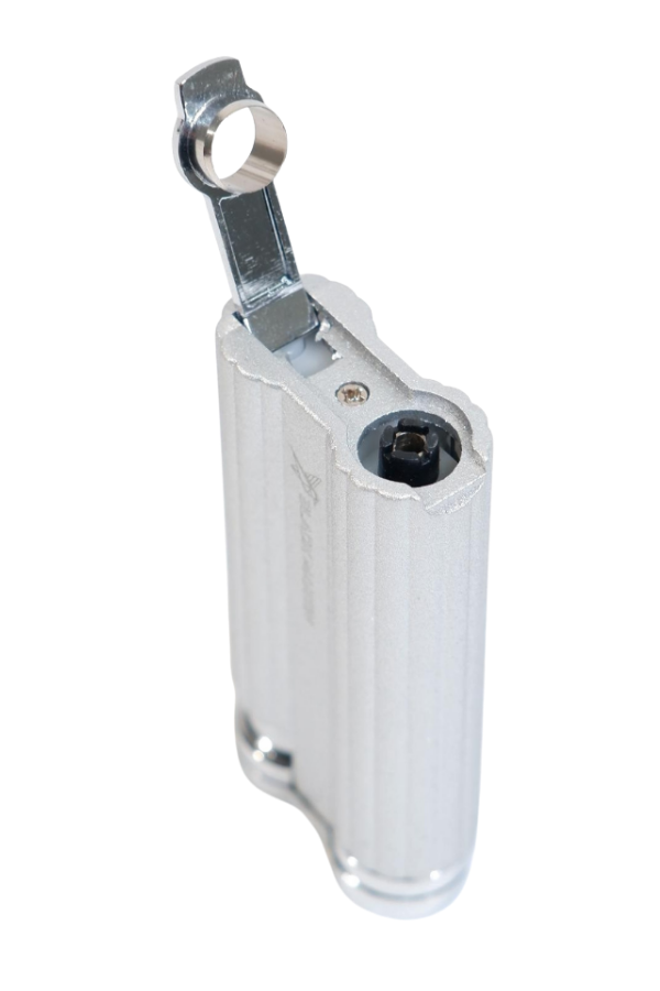 Black Martin Tek Torch Pürmüz Delicili Beyaz Metal Puro Çakmağı