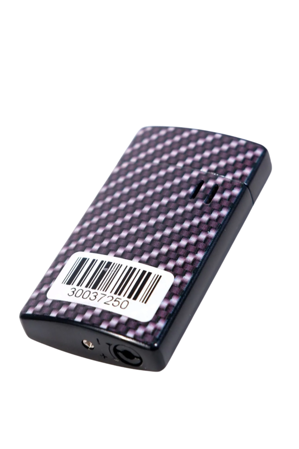 Black Martin Tek Torch Pürmüz Karbon Desenli Siyah Puro Çakmağı