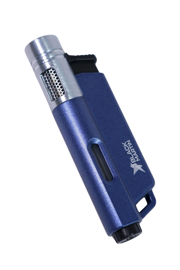 Black Martin Tek Torch Pürmüz Mavi Puro Çakmağı