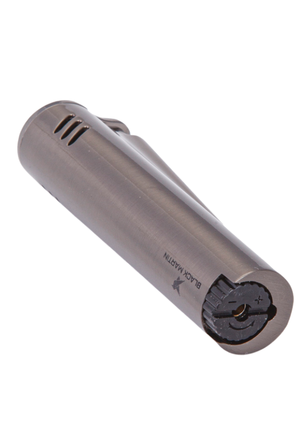 Black Martin Tek Torch Pürmüz Gunmetal Metal Puro Çakmağı