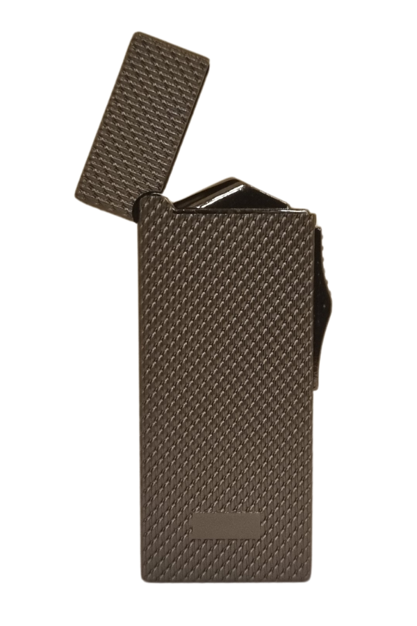 Black Martin Tek Torch Pürmüz Gunmetal Desenli Metal Puro Çakmağı