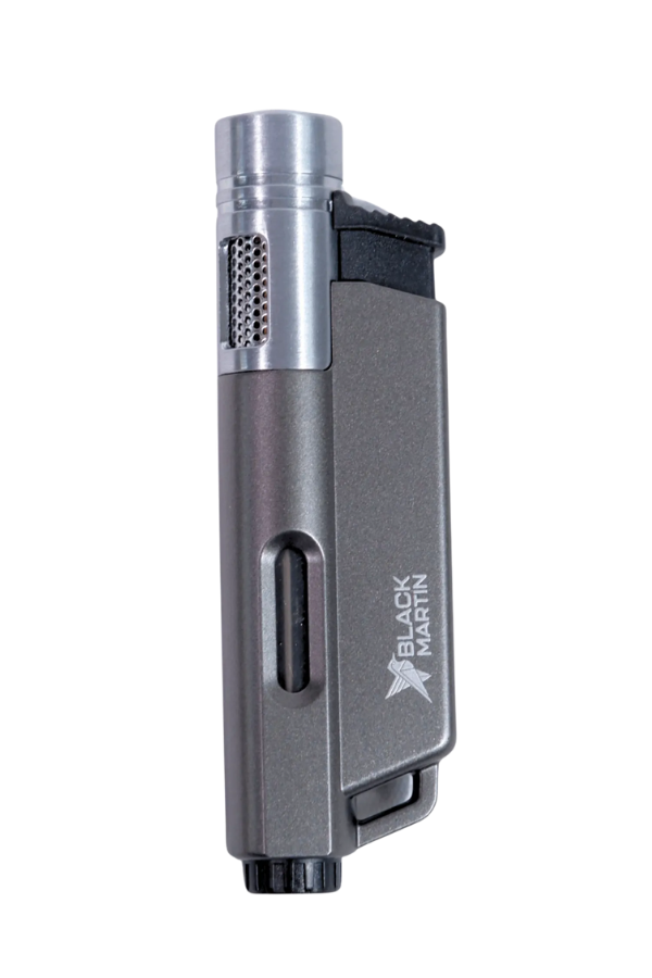 Black Martin Tek Torch Pürmüz Gunmetal Puro Çakmağı