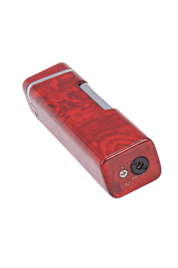 Black Martin Tek Torch Pürmüz Bordo Metal Puro Çakmağı