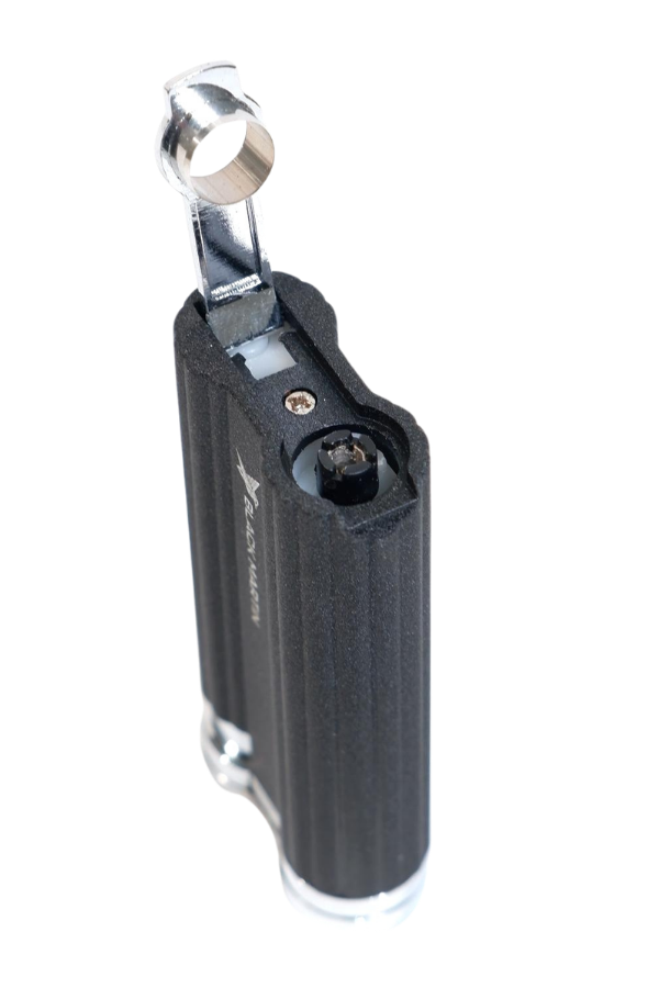 Black Martin Tek Torch Pürmüz Delicili Siyah Metal Puro Çakmağı