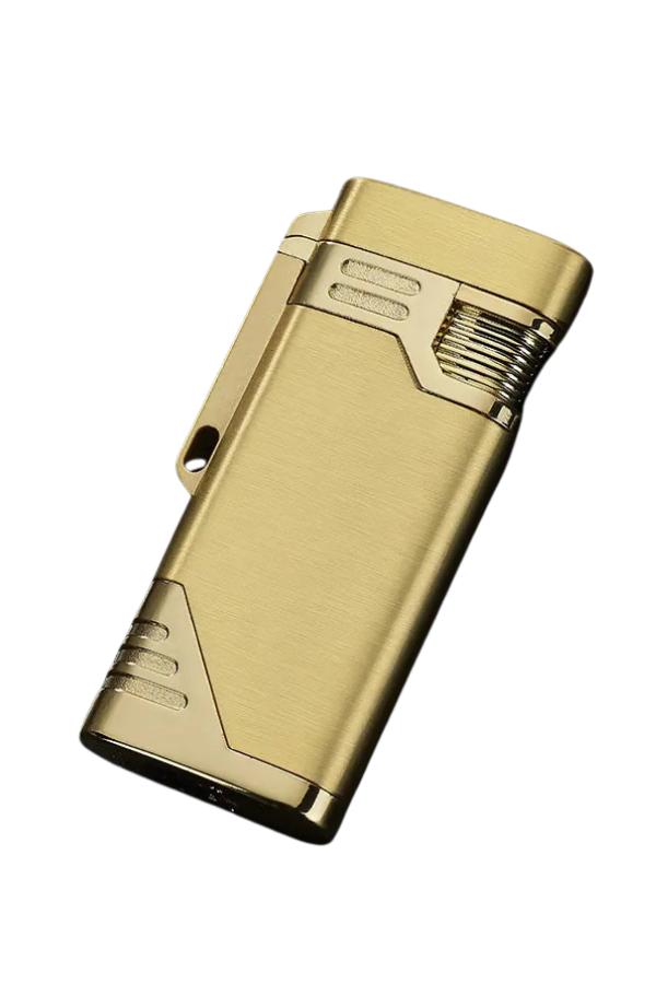TR7856,Black Martin Tek Torch Pürmüz Gold Metal Puro Çakmağı