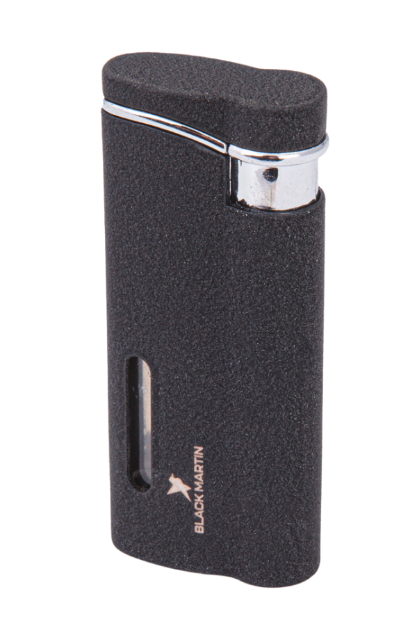 Black Martin Tek Torch Pürmüz Mat Siyah Metal Puro Çakmağı